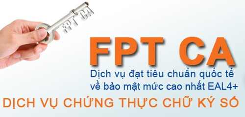 Chữ ký số nộp thuế điện tử từ FPT